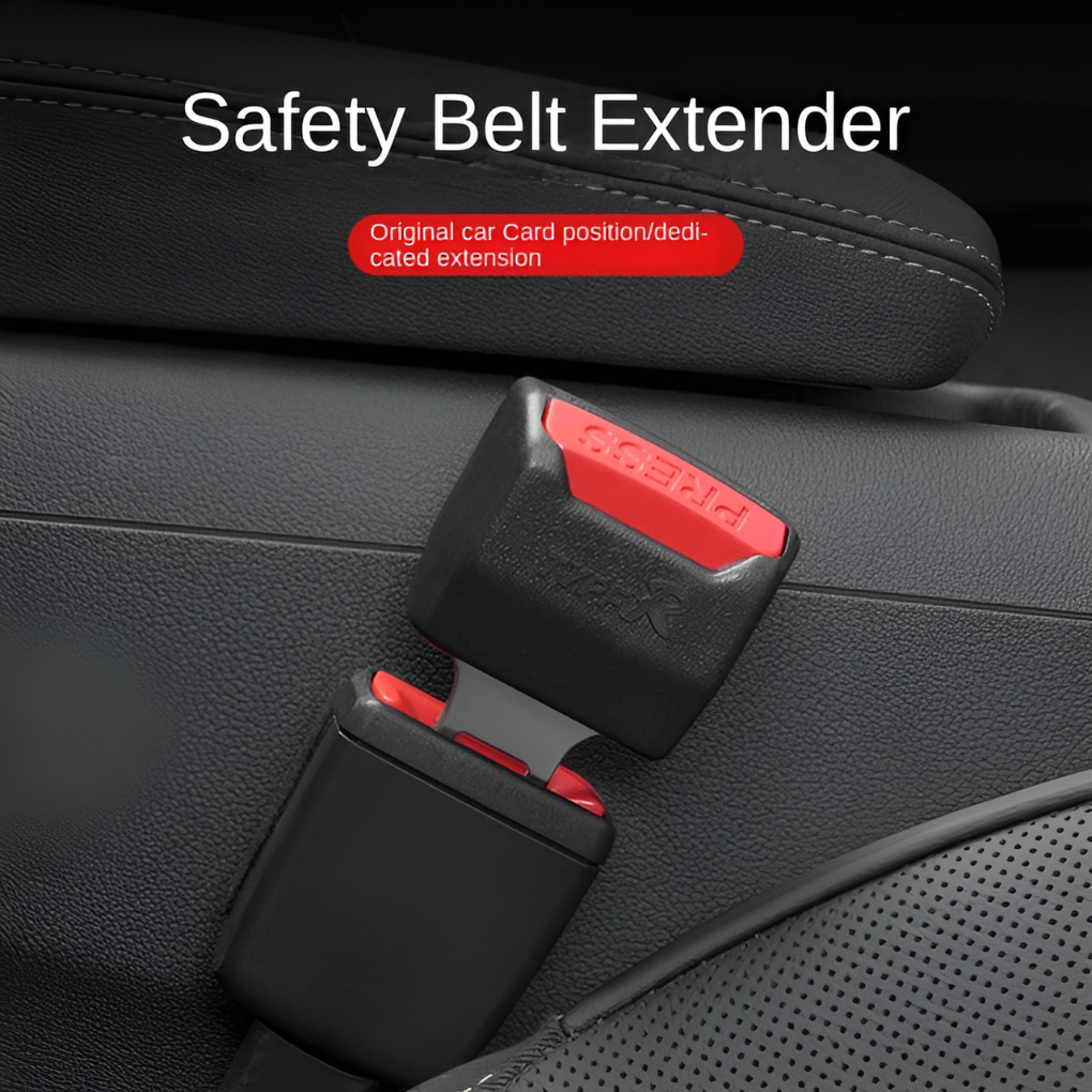 2-pack universal car seat belt extender clips for enhanced safety & comfort in any vehicle.