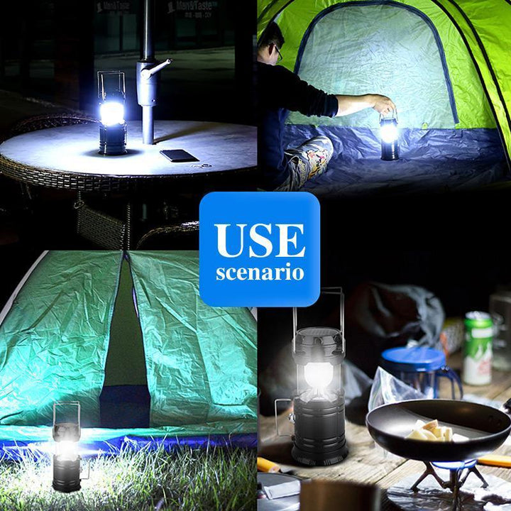 Essential emergency light: LED lantern & flashlight providing reliable illumination during power outages.