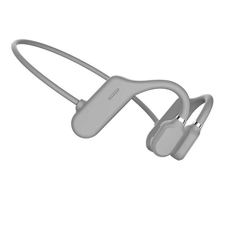 Comfortable, sweat-resistant open-ear wireless headphones, great for sports, running, and outdoor awareness.