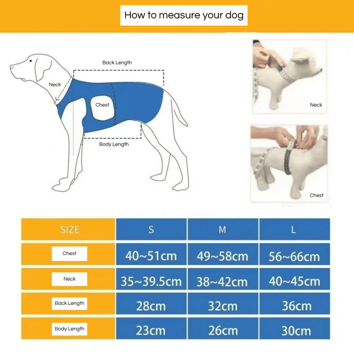 Ergonomic handle on a durable dog lift harness provides secure grip for assisting injured & senior dogs.