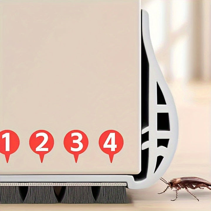 Easy-to-install adjustable door weatherstrip, effectively stopping drafts and enhancing home comfort.
