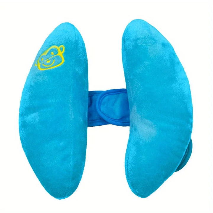 Infant adjustable head and neck support pillow. Ideal baby gear for stroller accessories & car seat comfort.