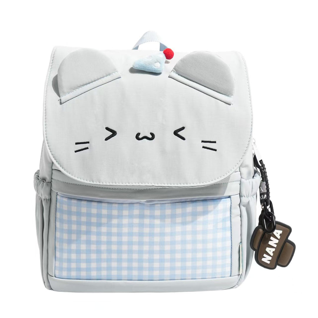Durable kids backpack featuring a cute animal design, ideal for preschool & elementary boys and girls.