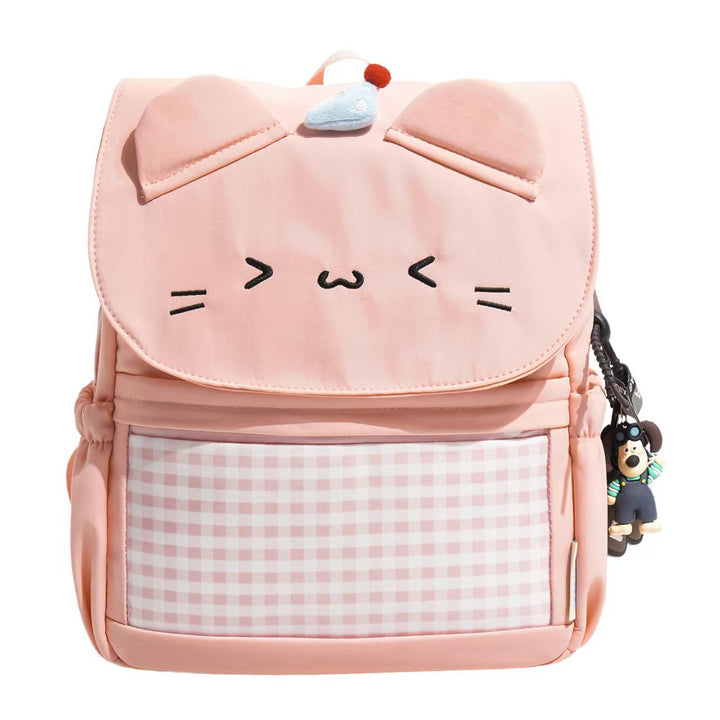 Charming animal character school bag for children. Lightweight & spacious, great for daily school essentials.