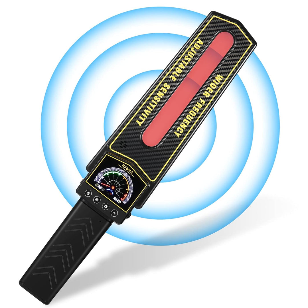 Multifunctional hidden camera & GPS bug detector with enhanced sensitivity for complete privacy protection.