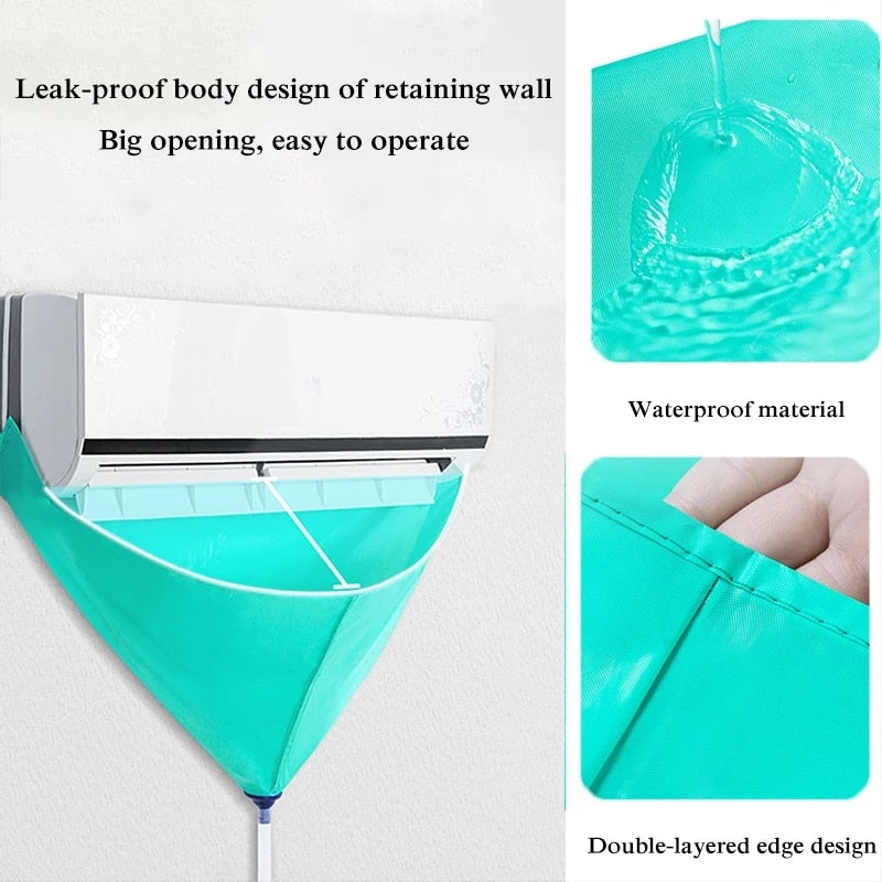 DIY AC deep cleaning kit for effective home & office air conditioner maintenance. Promotes fresh air.