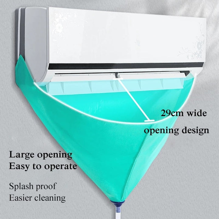 Professional-grade air conditioner cleaning kit for deep cleaning home & office AC units. Improves fresh air.