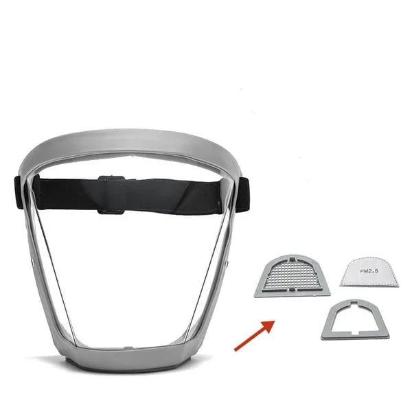 Versatile anti-fog full face shield for home, workshop, & DIY tasks. Essential safety gear for all.