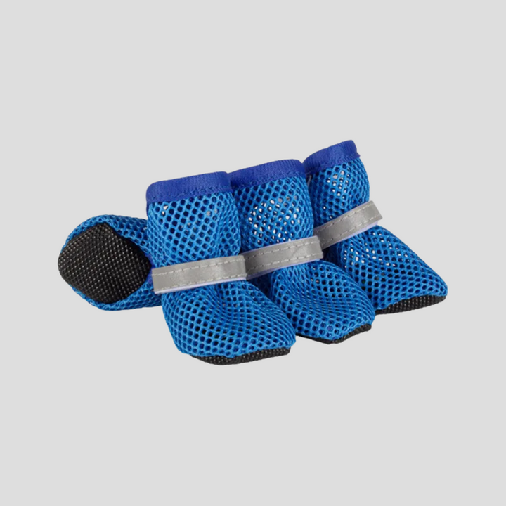 Outdoor dog boots & cat booties with anti-slip soles. Ideal paw protection for summer hot pavement or winter ice.