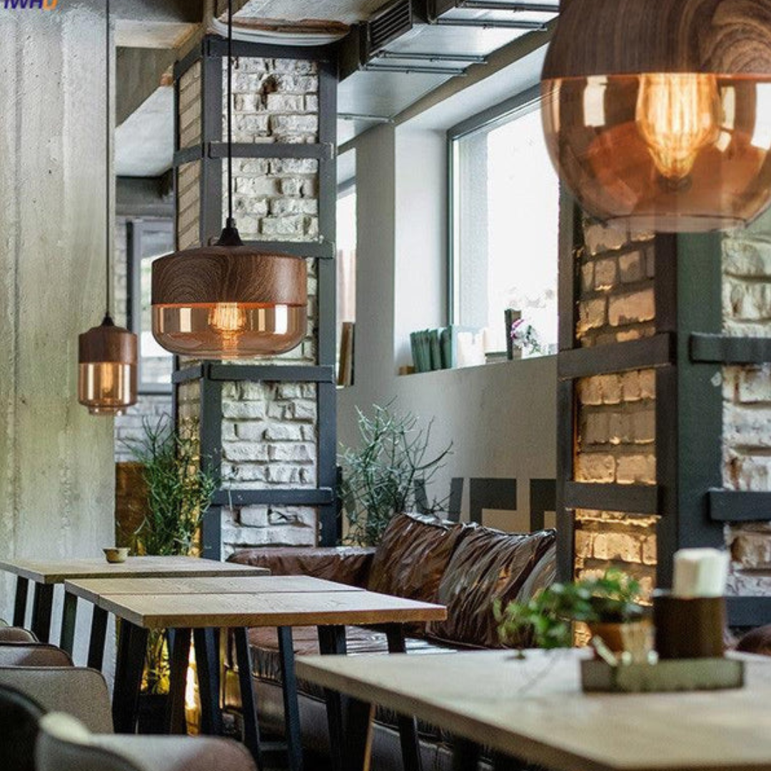 Arven ceiling light, sleek Scandinavian design with wood accent, creating a timeless look in any room.