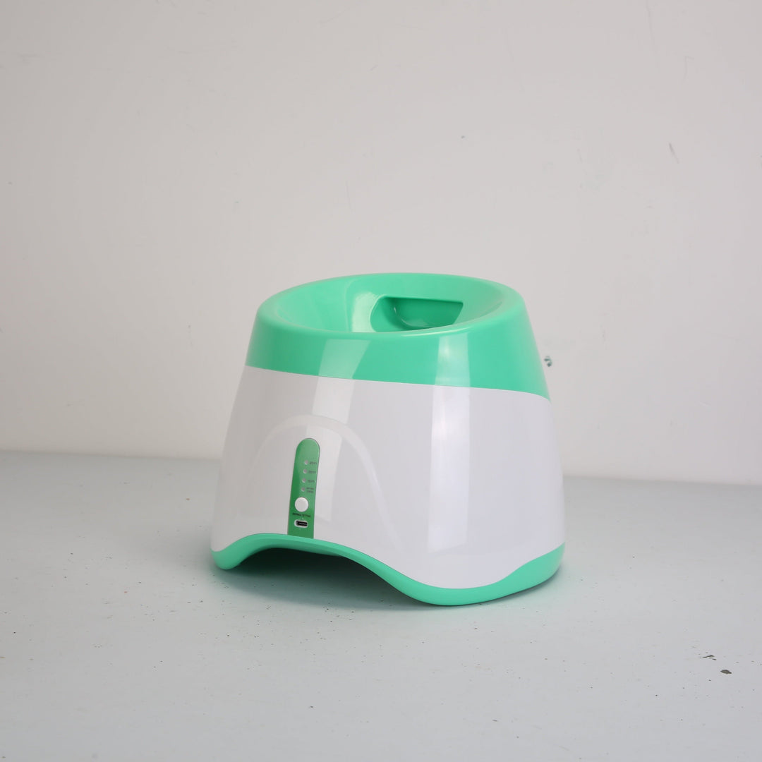 Rechargeable automatic dog ball launcher for endless fetch fun. Ideal interactive toy for small & medium dogs.