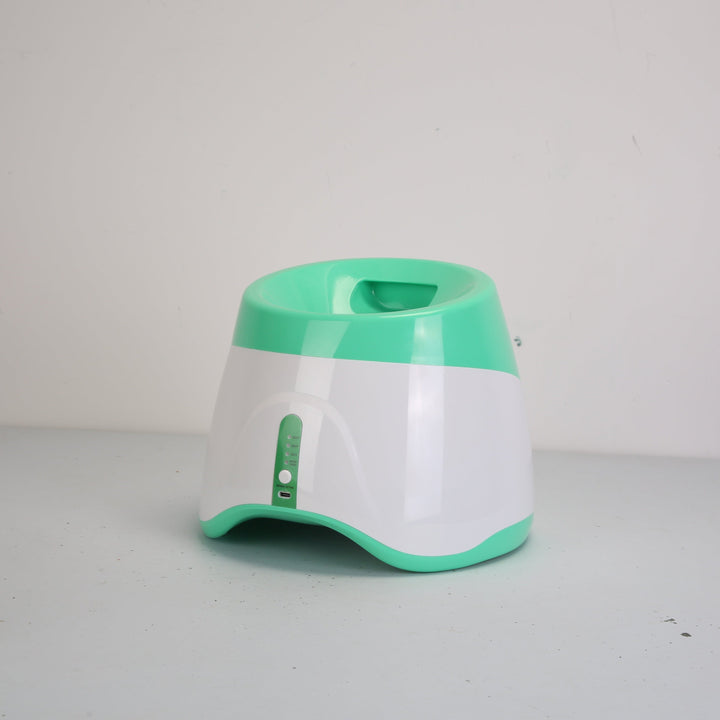 Rechargeable automatic dog ball launcher for endless fetch fun. Ideal interactive toy for small & medium dogs.