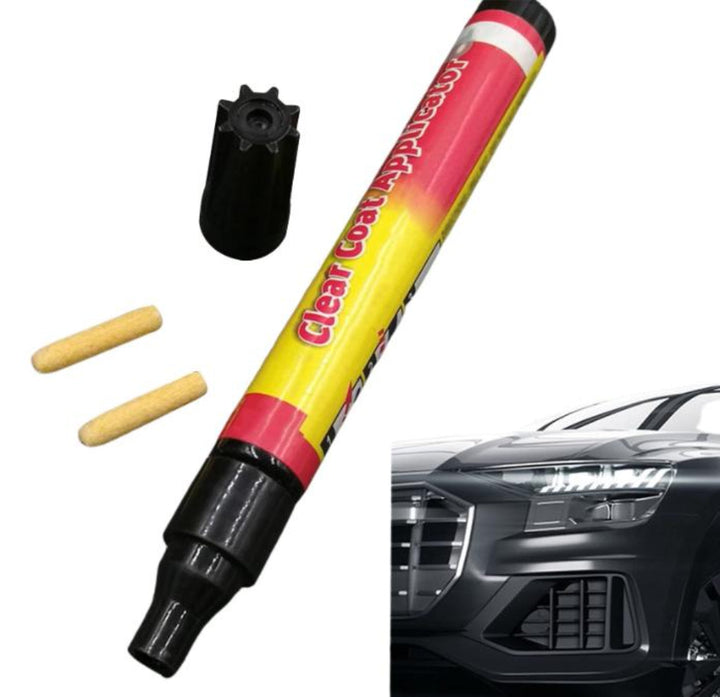Portable scratch remover pen for auto paint touch-ups. Fix car scratches & chips quickly. Must-have automotive tool.