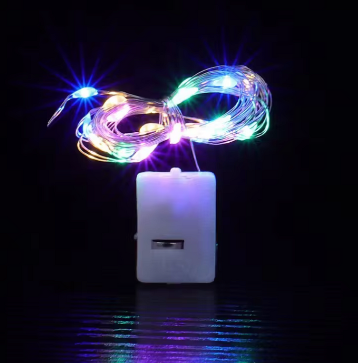 Versatile warm glow battery fairy lights ideal for wedding decor, party ambiance, or bedroom string lighting.