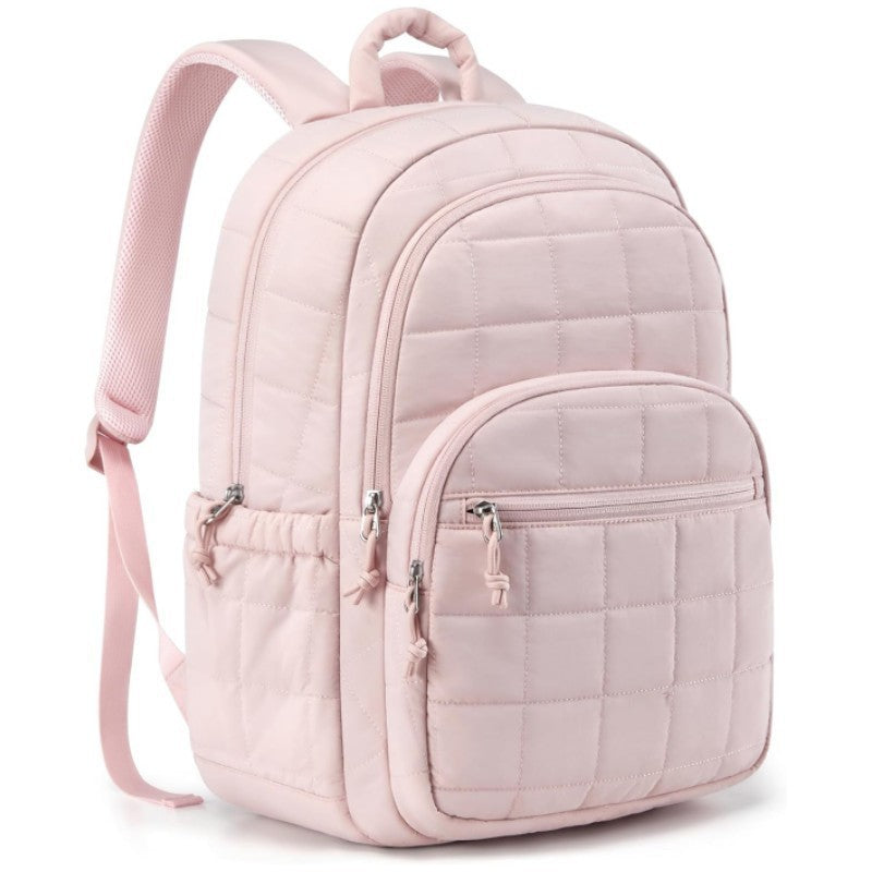 All-day insulated black backpack. Comfortable & versatile for travel, commute, or packing your lunch.