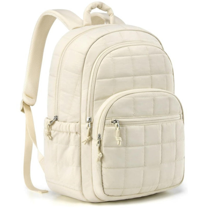 Black insulated backpack, a durable & versatile unisex bag. Optimal storage for daily commute & travel comfort.