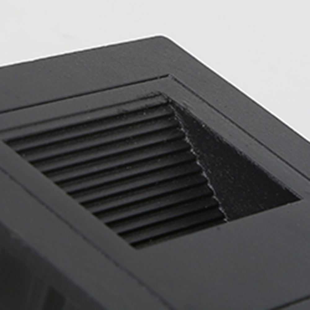 Weather-resistant grey LED step light for all garden paths.