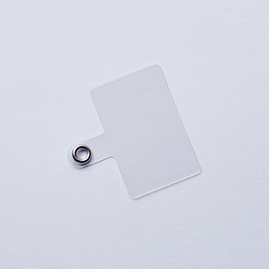 Close-up of the durable stitching on a unisex slim card holder.