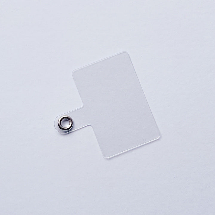 Close-up of the durable stitching on a unisex slim card holder.