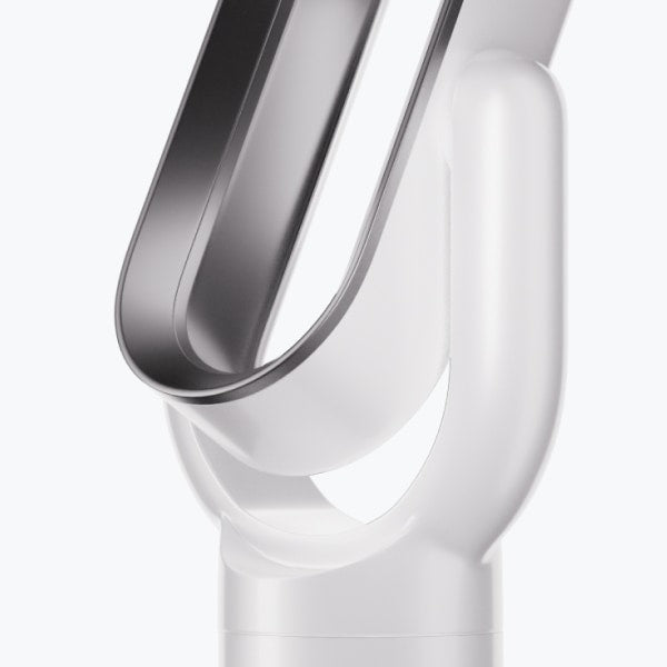 Easy-to-use bladeless tower fan, 10-speed, remote control & wide oscillation for widespread home cooling.