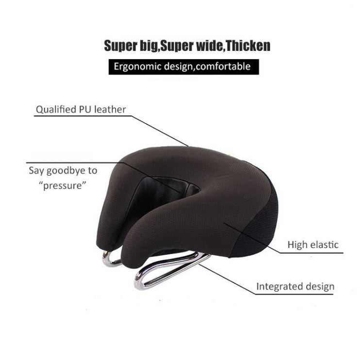 Bright blue noseless bike saddle, ergonomic design for superior shock absorption. Ideal for road & MTB cycling.
