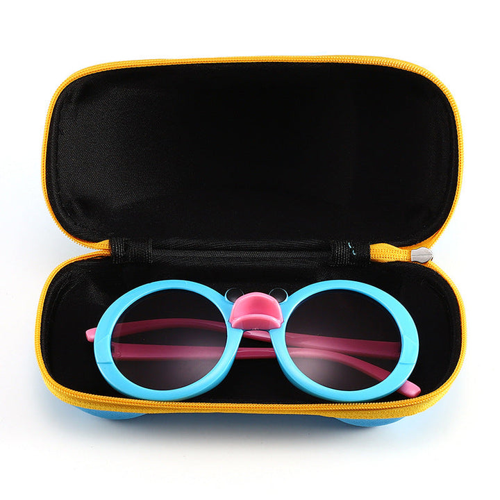 Portable car-themed travel accessory case for small essentials, zipper pouch, multi-purpose.
