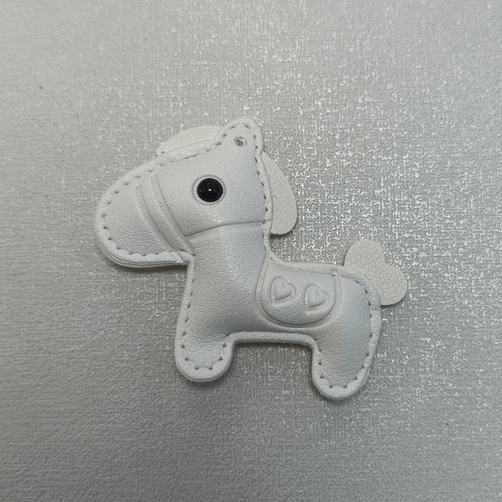 Handcrafted leather horse keychain. A unique and charming unisex gift for animal lovers.