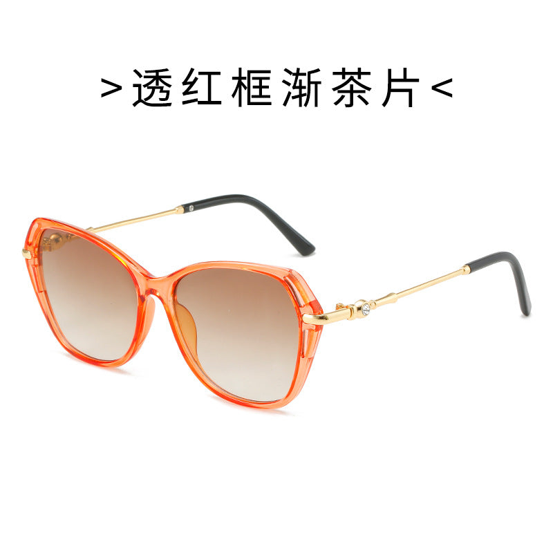 Stylish cat-eye sunglasses for women, offering both a chic look and reliable UV protection.