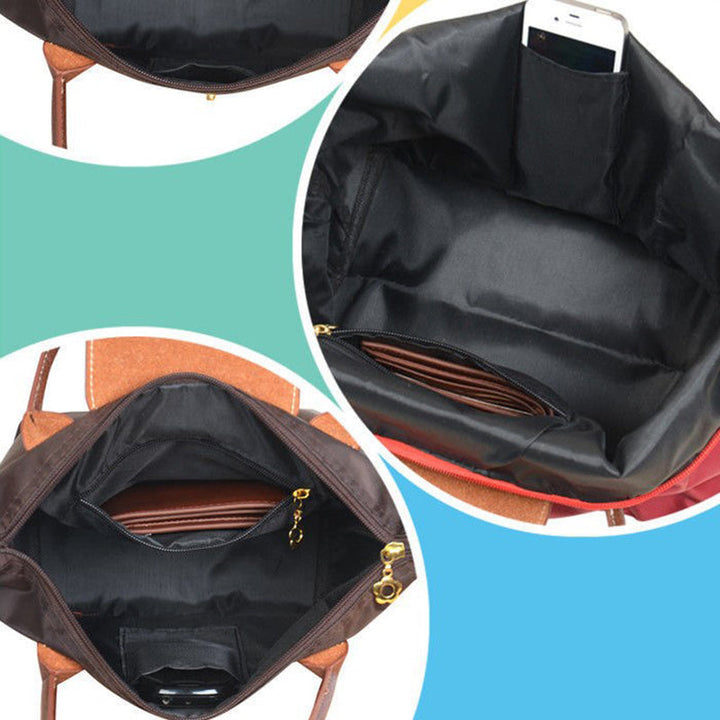 Versatile women's large tote shoulder bag. Chic design, spacious for daily use, travel, and a secure fashion accessory.