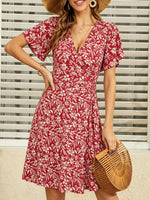 Floral Red 3