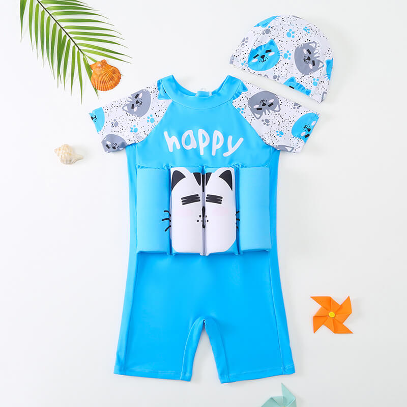 Kids' water safety life jacket, designed for comfortable & confident swimming.