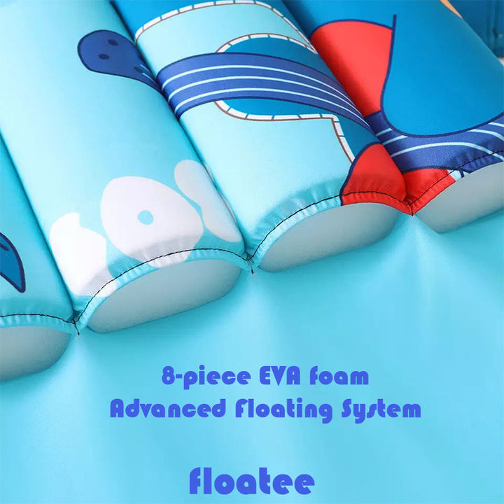 Durable children's life jacket, a must-have for safe beach and pool time.