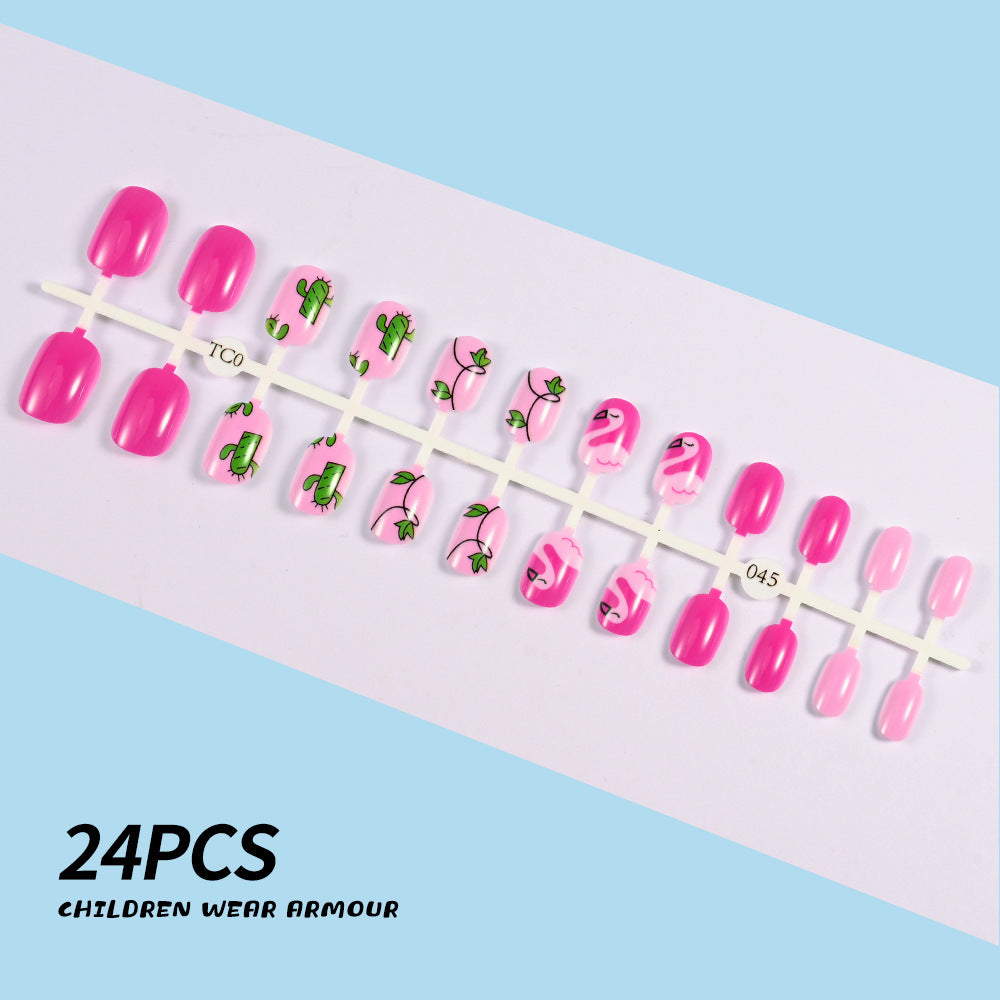 Fun press-on nails for kids, an easy & safe way to enjoy temporary nail art.