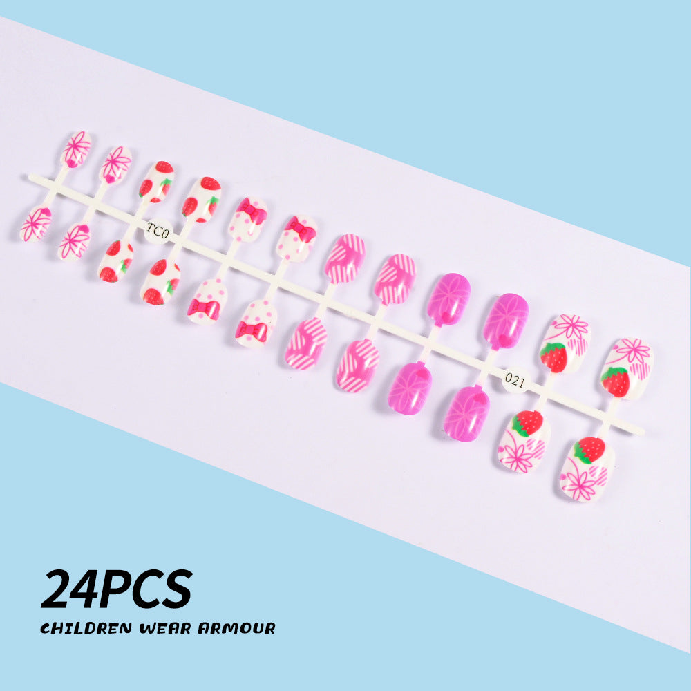 Easy & safe temporary nails for kids, non-toxic press-ons for fun nail art.