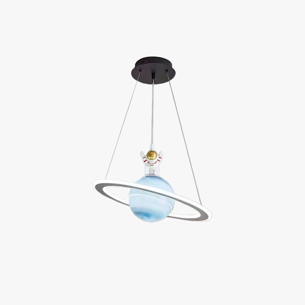 Children's LED Planet Pendant Light, perfect for magical kids' room decor.