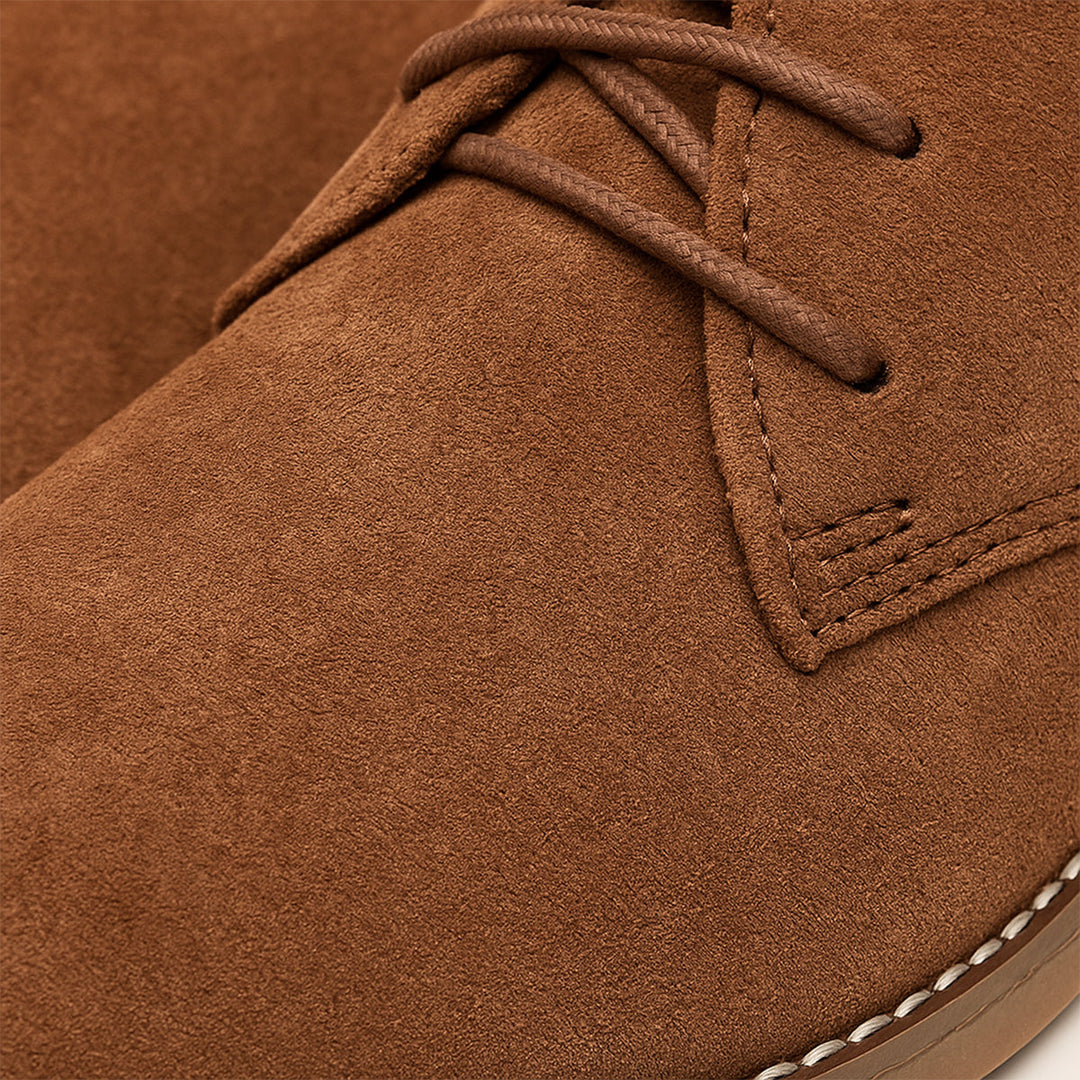 Men's elegant brown lace-up formal shoes, classic style for weddings, business & smart occasions.