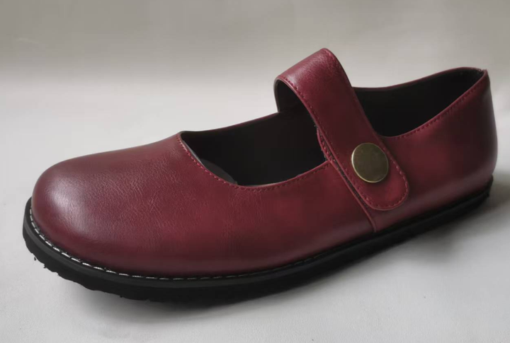 Charming Women's Mary Jane shoes with classic strap design, offering comfort and timeless style for daily wear.