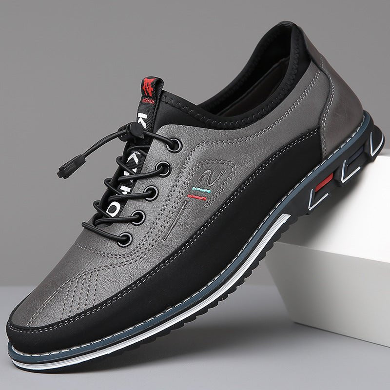 Versatile black Oxford shoes for men. Ideal for business casual, smart casual, or formal occasions. Quality footwear.