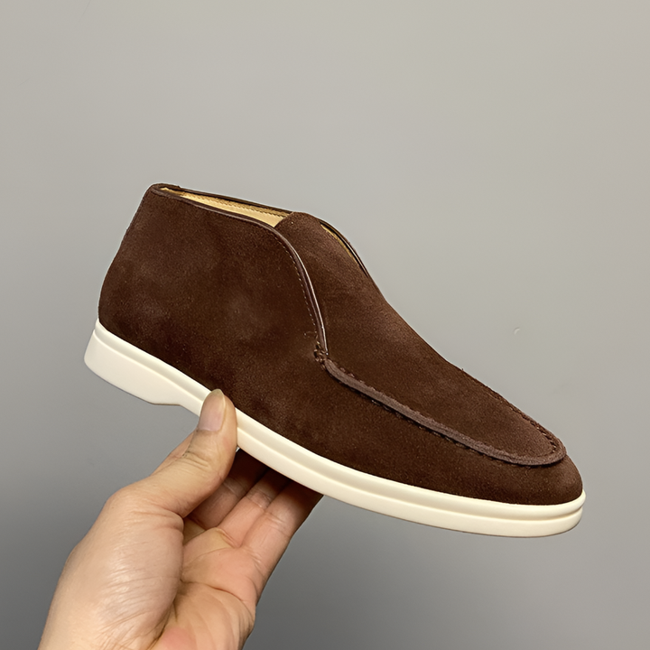 Stylish men's slip-on loafers with a sleek design. Comfortable, versatile shoes for modern mens fashion & everyday wear.