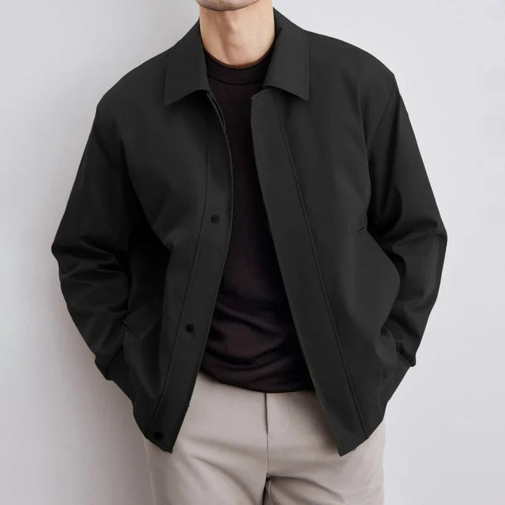 Comfortable men's classic light jacket, ideal for layering. A year-round outerwear essential for men.