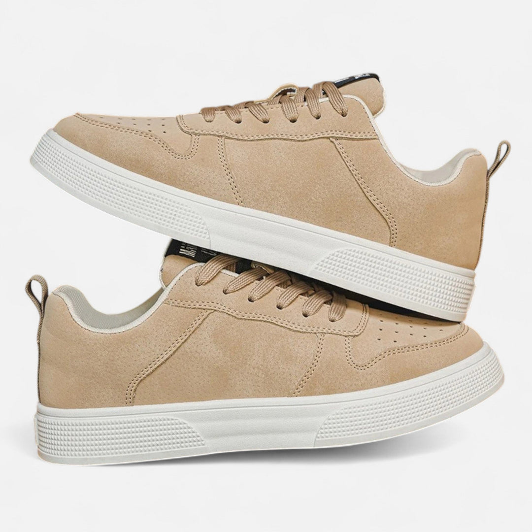 Men's comfortable low-top trainers with padded collar, perfect for everyday style & casual wear.