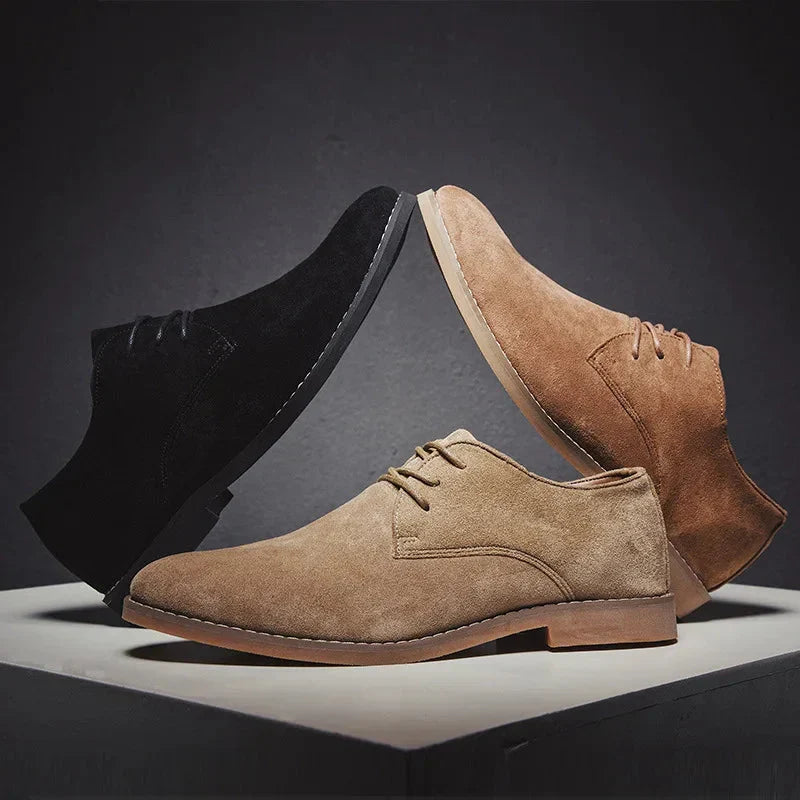Comfortable Men's classic Oxford shoes, perfect for all-day wear, offering both style and support. Everyday footwear.