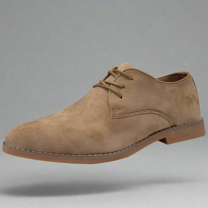 Stylish Men's lace-up Oxford dress shoes, a new versatile addition to any wardrobe. Formal & casual footwear.