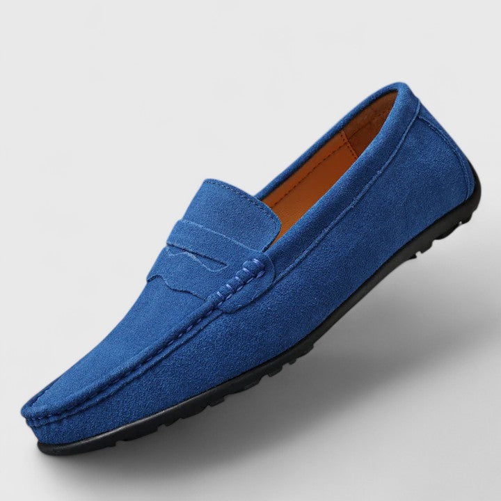 Polished men's classic slip-on loafers, sophisticated dress shoes for any occasion.