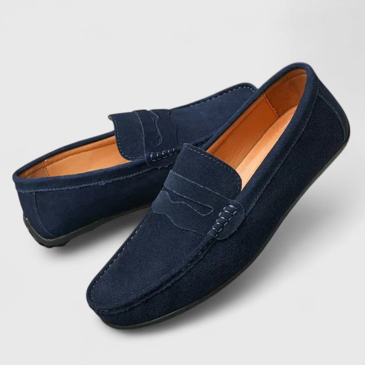 Men's versatile comfort loafers, easy slip-on style suitable for casual or dressy occasions.