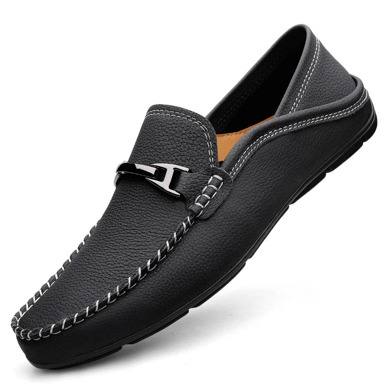 Men's Classic Slip-On Loafers, the ultimate choice for daily style & ease.