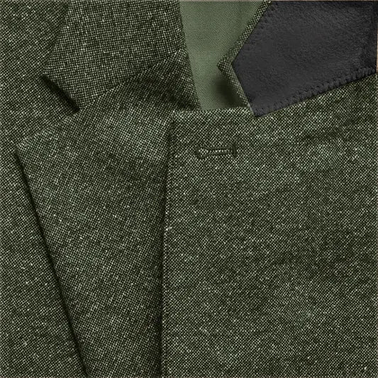 Dark charcoal three-piece suit for men, a refined choice for formal & business wear.