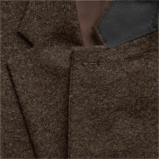 Classic black three-piece suit for men, an essential for formal wear collections.