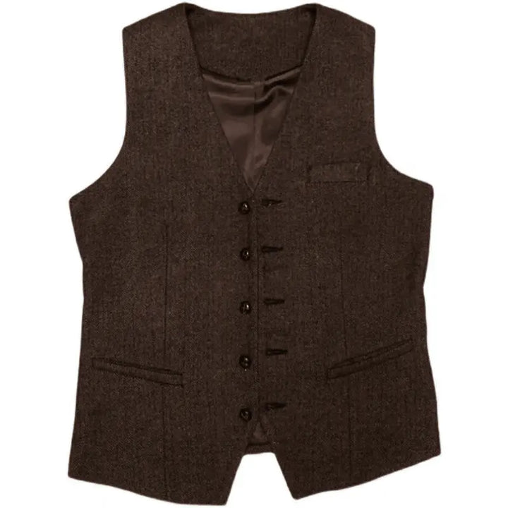 Men's formal business three-piece suit, a smart choice for professional attire.