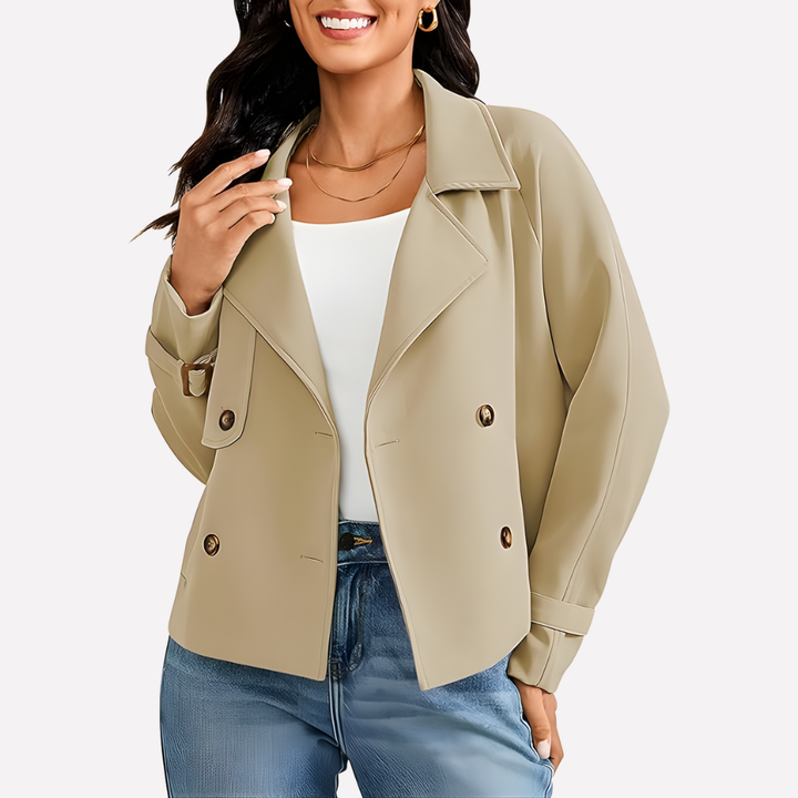 Versatile women's blazer for chic business & casual style. Perfect professional wear, fashion outerwear.